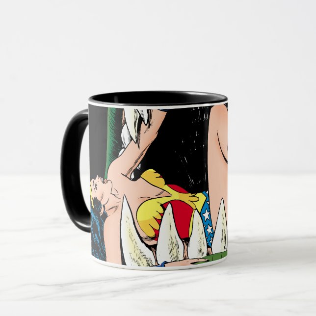 Wonder Woman Jaws Mug (Front Left)