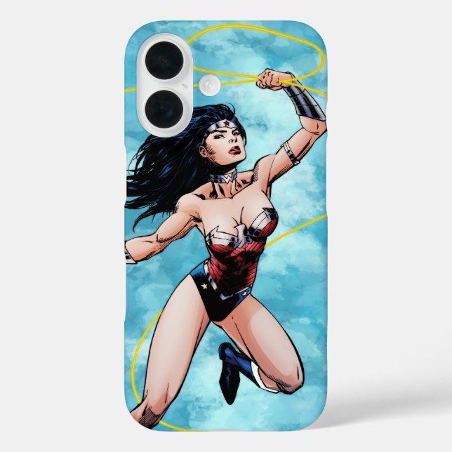 Wonder Woman & Lasso of Truth Case-Mate iPhone Case (Back)