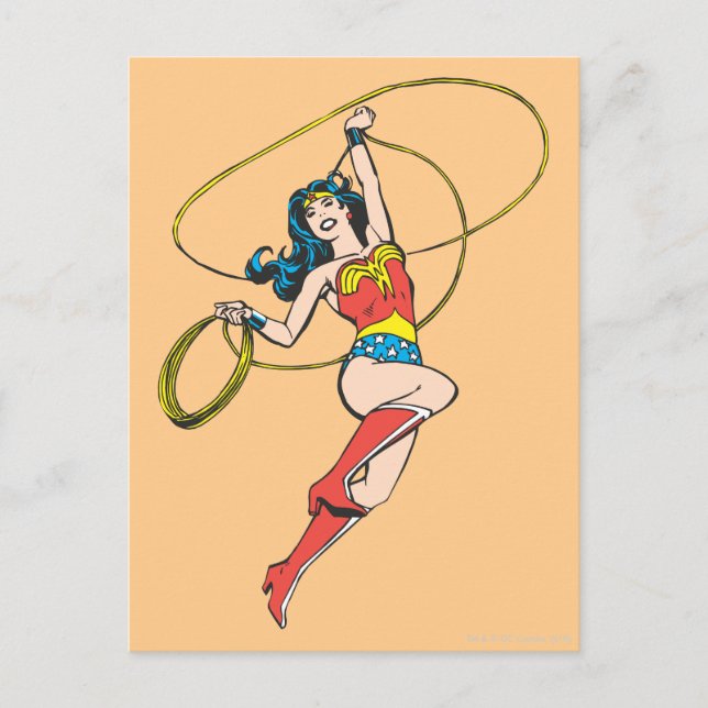 Wonder Woman Lasso of Truth Postcard (Front)
