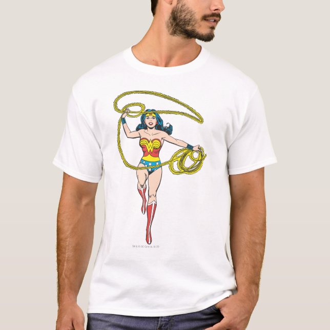Wonder Woman Lasso over Head T-Shirt (Front)