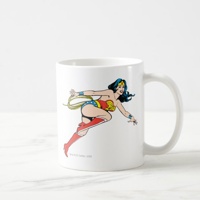 Wonder Woman Leap Right Coffee Mug (Right)