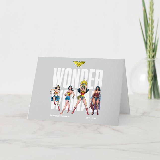 Wonder Woman Legends Forever Graphic Card (Front)