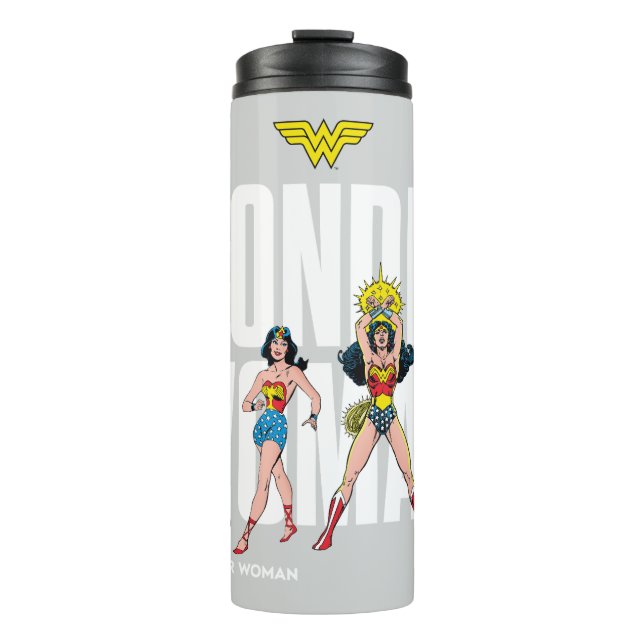 Wonder Woman Legends Forever Graphic Thermal Tumbler (Front)