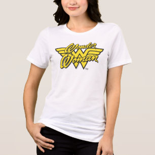 Wonder Woman Logo 1 Tri-Blend Shirt