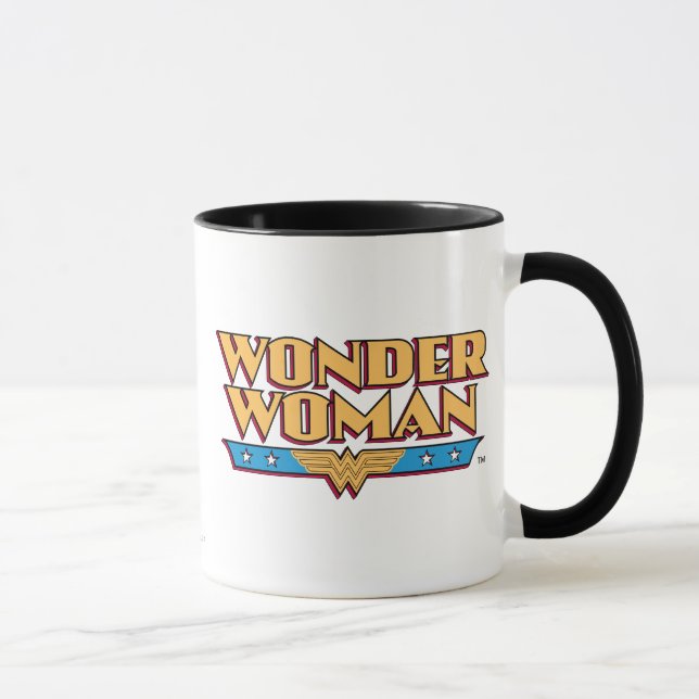 Wonder Woman Logo 2 Mug (Right)