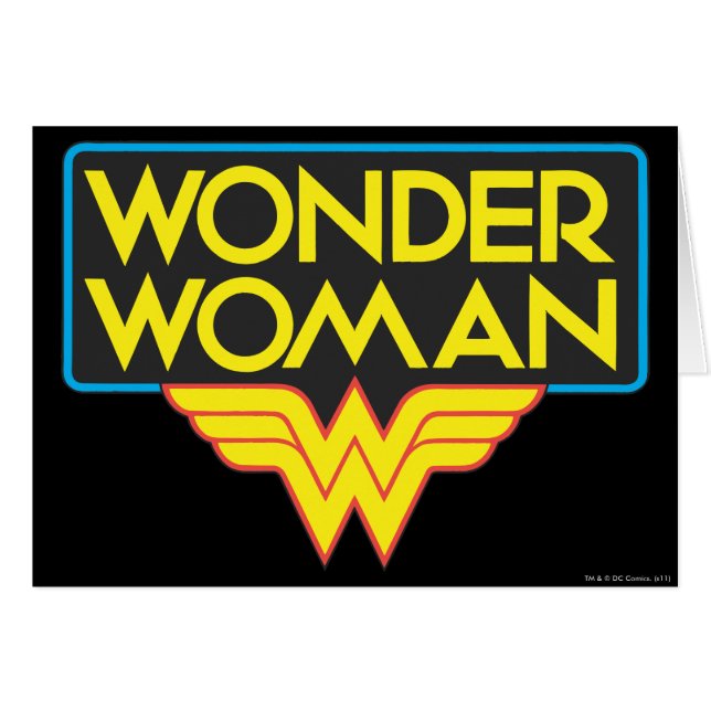 Wonder Woman Logo 3 (Front Horizontal)