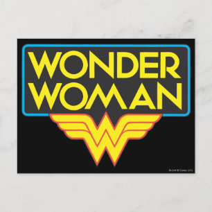 Wonder Woman Logo 3 Postcard