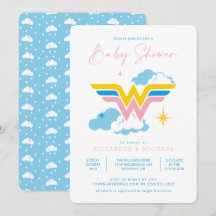 Wonder Woman Logo | Baby Shower