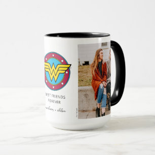 Wonder Woman Logo   Best Friends Photo Mug