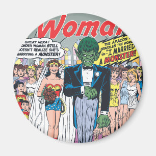 Wonder Woman Married a Monster Magnet