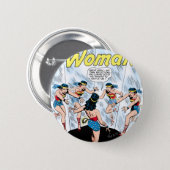 Wonder Woman Mennace of the Mirror 6 Cm Round Badge (Front & Back)