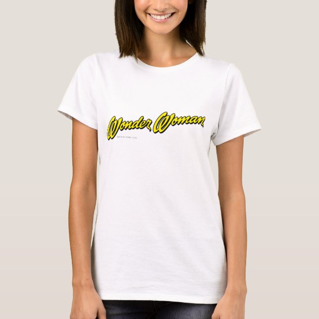 Wonder Woman Name T-Shirt (Front)