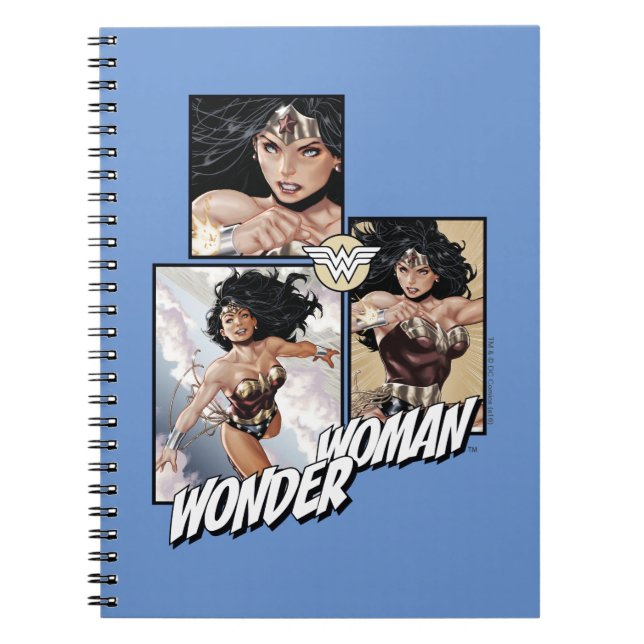 Wonder Woman New 52 Comic Art Graphic Notebook (Front)