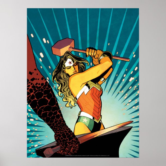 Wonder Woman New 52 Comic Cover #7 Poster (Front)