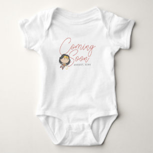 Wonder Woman   New Baby Coming Soon Bodysuit