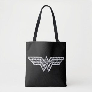 Wonder Woman Paisley Logo Tote Bag
