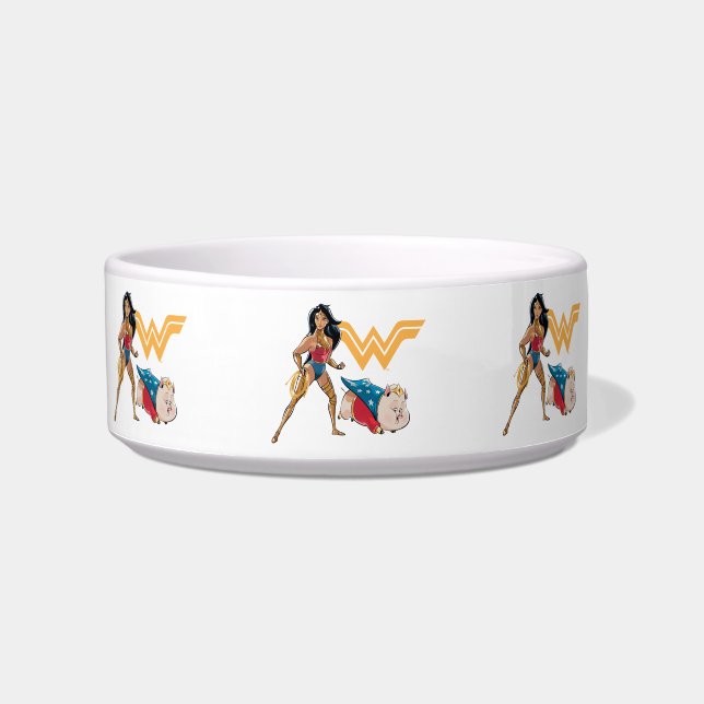 Wonder Woman & PB Bowl (Front)