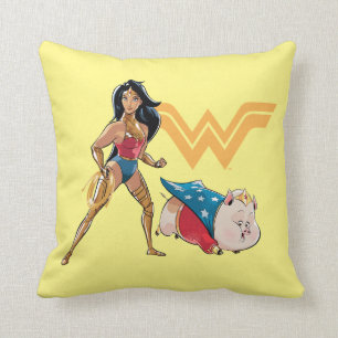 Wonder Woman & PB Cushion