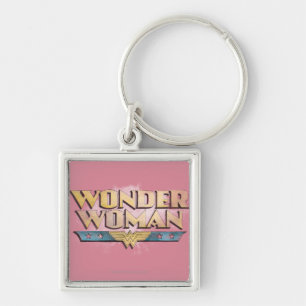 Wonder Woman Pencil Logo Key Ring