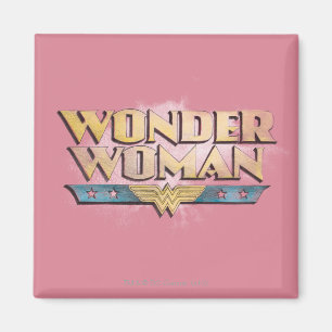 Wonder Woman Pencil Logo Magnet