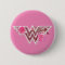 Wonder Woman Pink Camellia Flowers Logo
