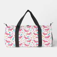 Wonder Woman Pink Logo and Lightning Pattern