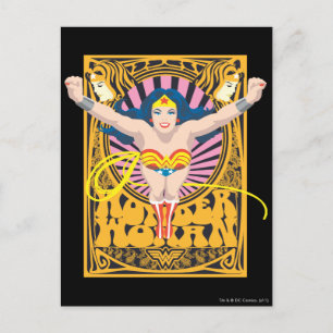 Wonder Woman Poster Postcard