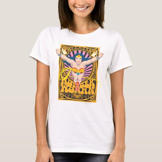 Wonder Woman Poster T-Shirt (Front)