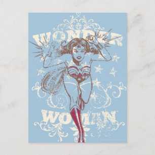 Wonder Woman Pow Postcard