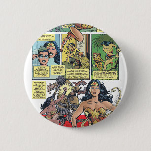 Wonder Woman Princess Diana 6 Cm Round Badge