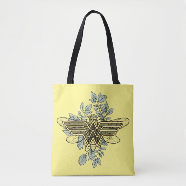 Wonder Woman Queen Bee Logo Tote Bag (Front)