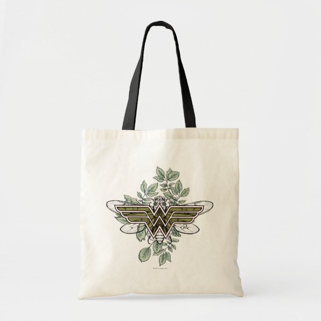 Wonder Woman Queen Bee Logo Tote Bag (Front)