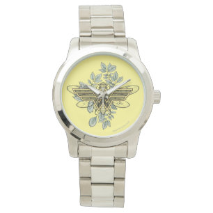 Wonder Woman Queen Bee Logo Watch