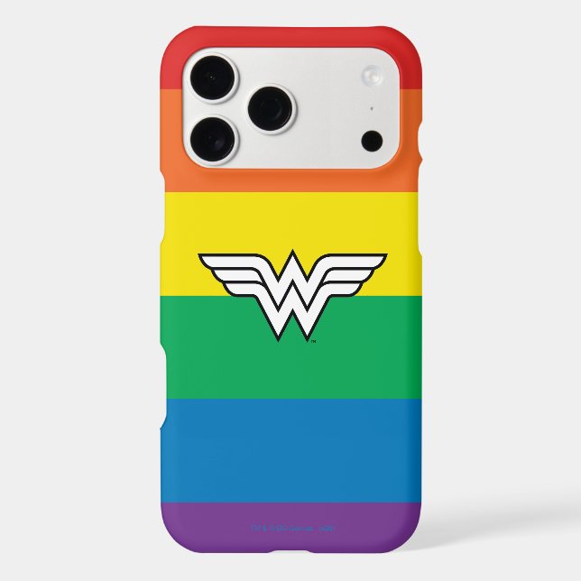 Wonder Woman Rainbow Logo (Back)
