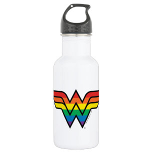 Wonder Woman Rainbow Logo 532 Ml Water Bottle