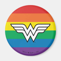 Wonder Woman Rainbow Logo
