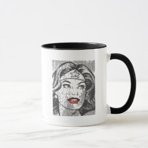 Wonder Woman Red Lips Mug