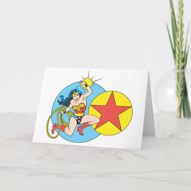 Wonder Woman Red Star Card (Front)