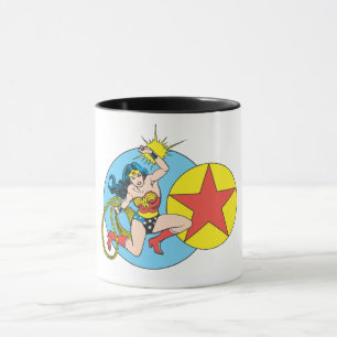 Wonder Woman Red Star Mug