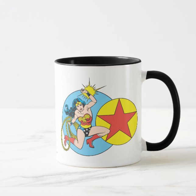 Wonder Woman Red Star Mug (Right)