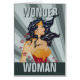 Wonder Woman Retro Profile Sunburst (Front)