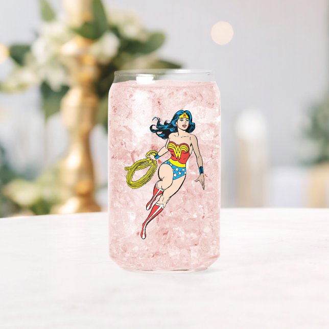 Wonder Woman Run Can Glass (Insitu (Wedding))