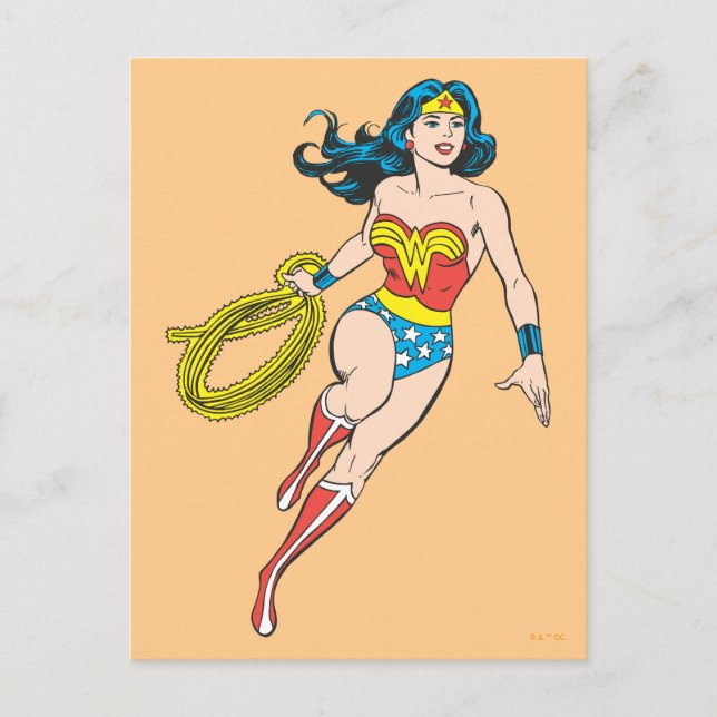 Wonder Woman Run Postcard (Front)