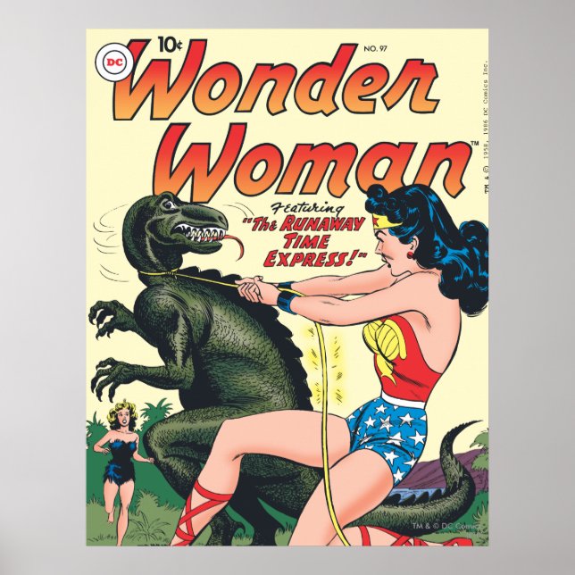 Wonder Woman Runaway Time Express Poster (Front)