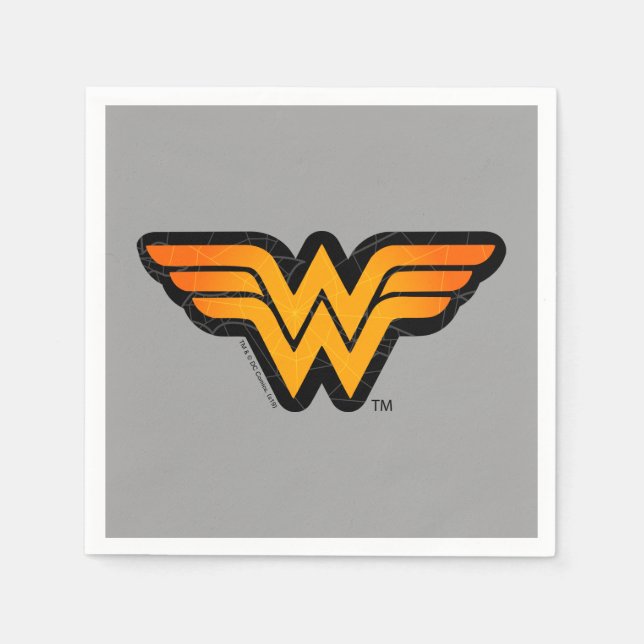 Wonder Woman | Seasonally Inspired Logo Napkin (Front)
