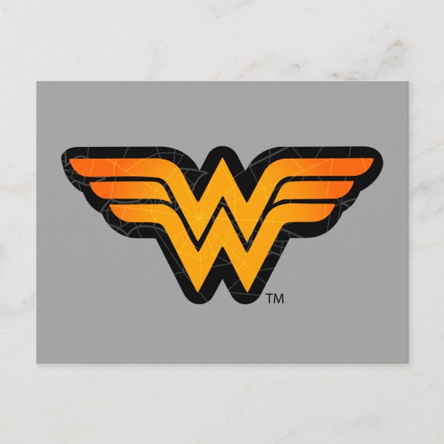 Wonder Woman | Seasonally Inspired Logo Postcard (Front)