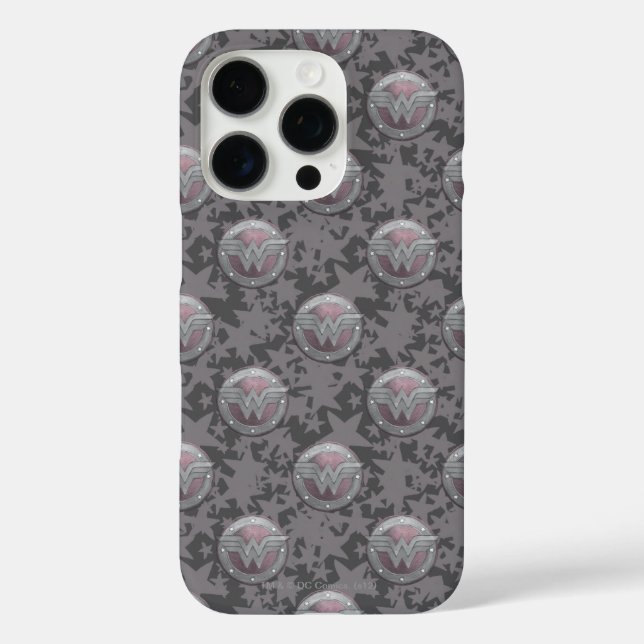 Wonder Woman Shield Pattern Case-Mate iPhone Case (Back)