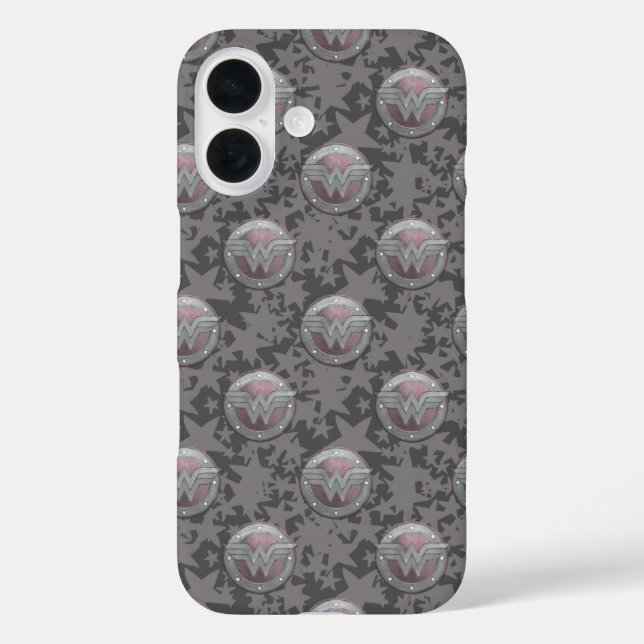 Wonder Woman Shield Pattern Case-Mate iPhone Case (Back)
