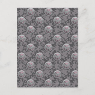 Wonder Woman Shield Pattern Postcard