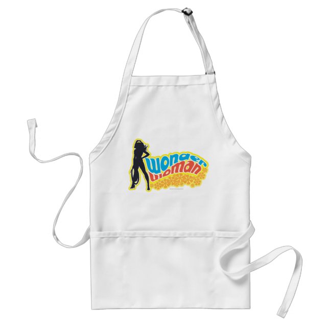 Wonder Woman Silhouette Standard Apron (Front)